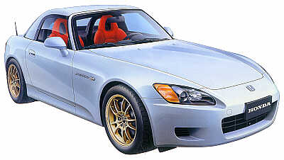 Tamiya 24245 1:24 Honda S2000 1198 version with optional hard top