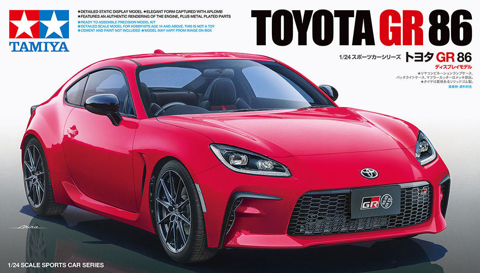 Tamiya 24361 1:24 Toyota GR 86
