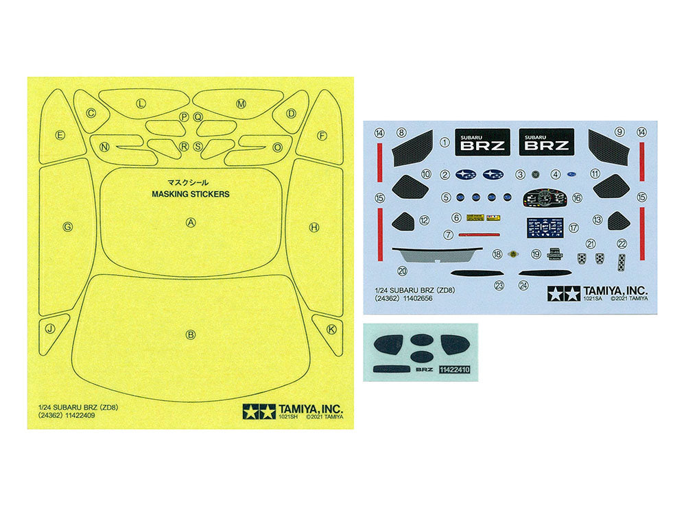 Tamiya 24362 1:24 Subaru BRZ (ZD8)