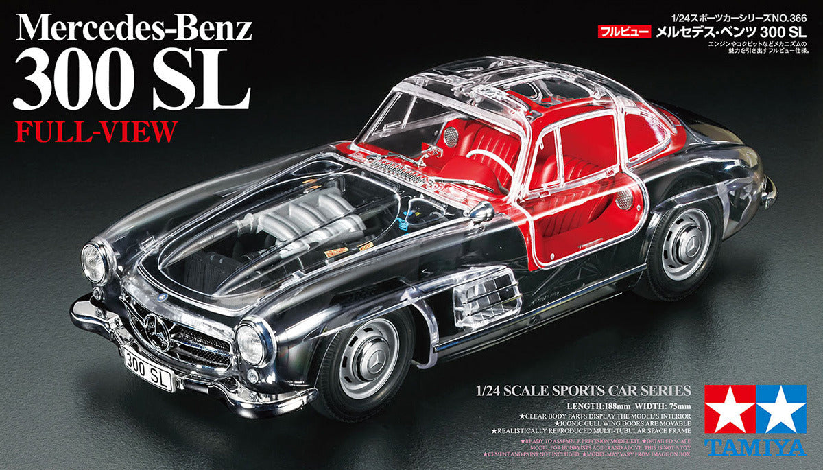 Tamiya 24366 1:24 Mercedes Benz 300SL Full-View