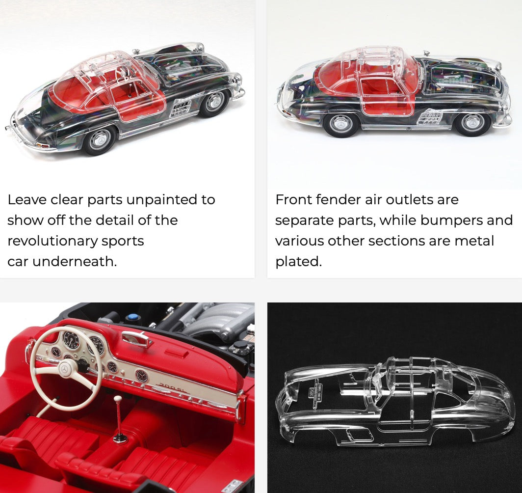 Tamiya 24366 1:24 Mercedes Benz 300SL Full-View