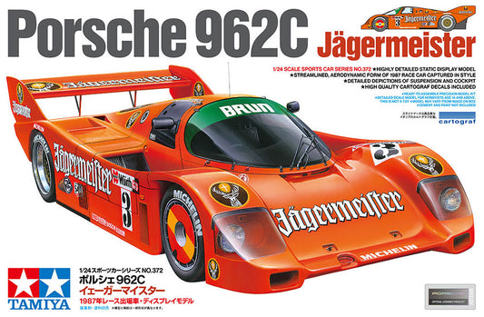 Tamiya 24372 1:24 Porsche 962C Jaegermeister