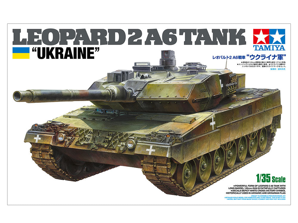 Tamiya 25207 1:35 Leopard 2A6 Tank 'Ukraine'