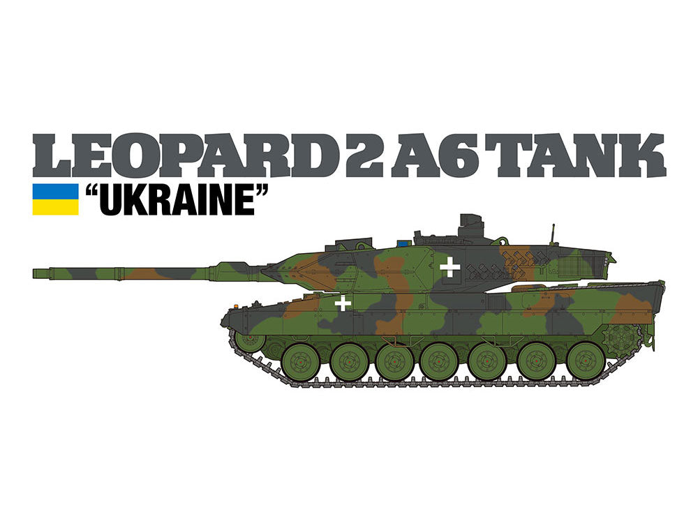Tamiya 25207 1:35 Leopard 2A6 Tank 'Ukraine'