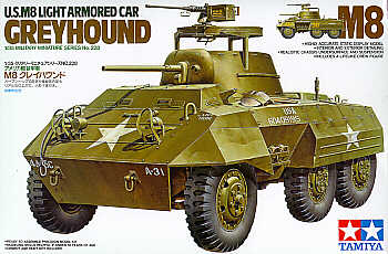 Tamiya 35228 1:35 M8 Greyhound armoured car