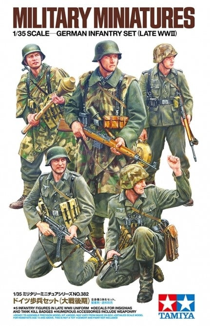 Tamiya 35382 1:35 German Infantry Late WWII