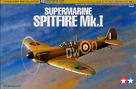 Tamiya 60748 1:72 Supermarine Spitfire Mk.I