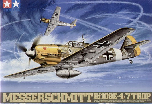 Tamiya 61063 1:48 Messerschmitt Bf-109E-4 / Bf-109E-7 tropical version