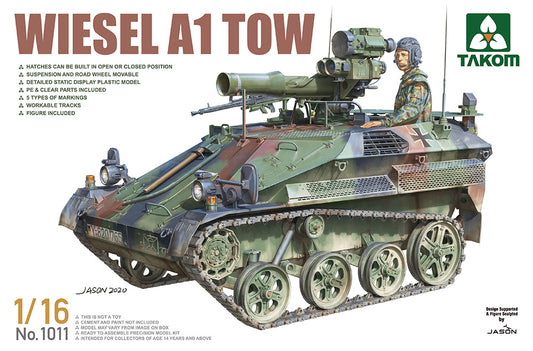 Takom 1011 1:16 Wiesel A1 TOW