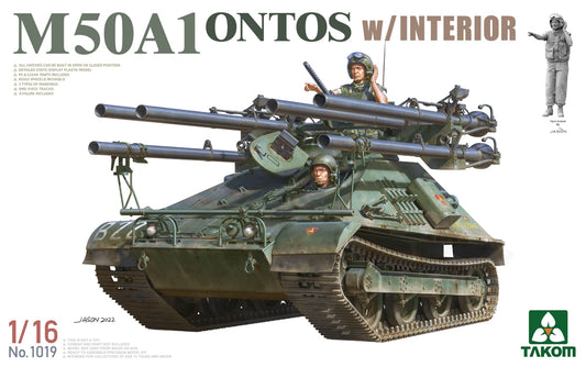 Takom 1019 1:16 US M50A1 Ontos w/ interior,