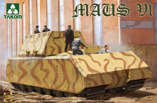 Takom 2049 1:35 German WWII Super Heavy Tank Maus V1