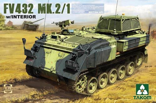 Takom 02066 1:35 British APC FV432 Mk 2/1 with interior