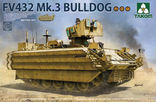 Takom 2067 1:35 FV432 Mk.3 Bulldog British APC