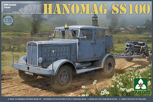 Takom 2068 1:35 Hanomag SS-100 WWII German Tractor