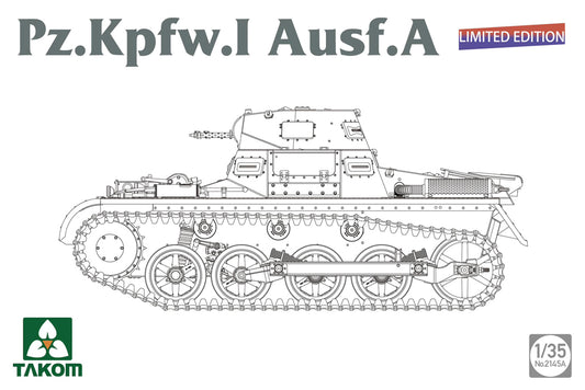 Takom 2145A 1:35 German WWII PzKpfw I Ausf A Limited Edition