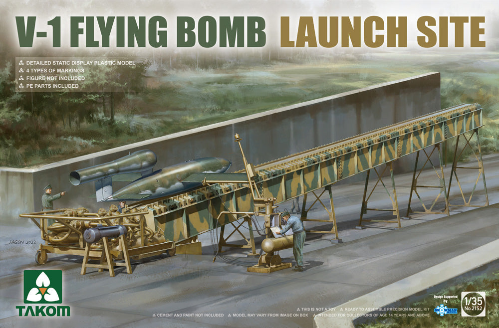 Takom 2152 1:35 V-1 Flying Bomb Launch Site