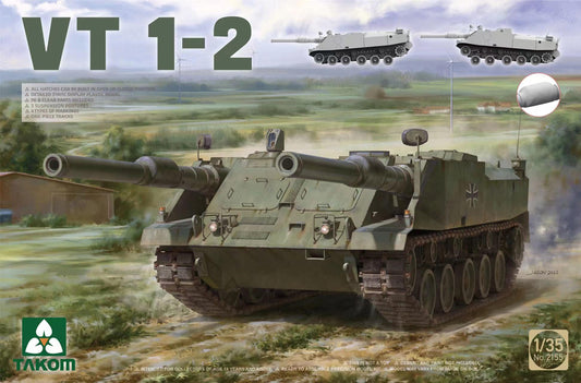 Takom 2155 1:35 German VT 1-2, 1970s experimental twin-gun casemate tank