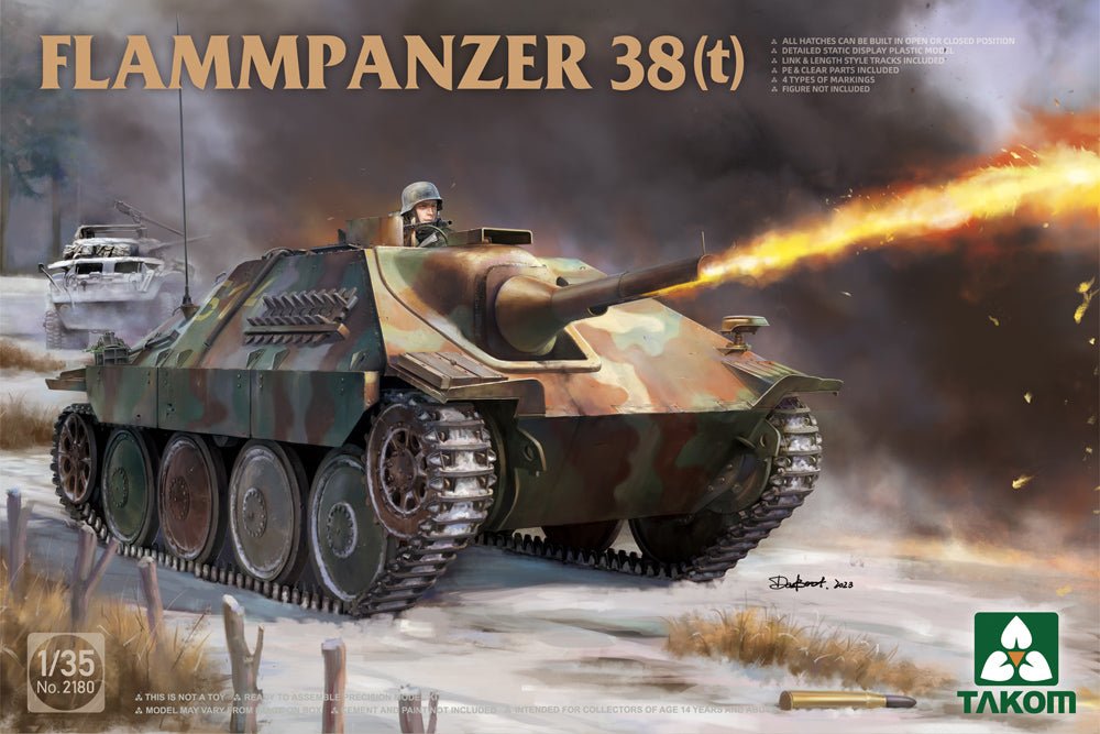 Takom 2180 1:35 Flammpanzer 38(t)