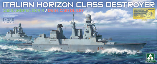 Takom 6007 1:350 Andrea Doria/Caio Duilio Italian Navy Horizon Class Destroyer