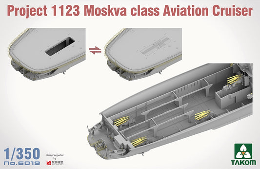 Takom TAK06019 1:350 Soviet Navy Project 1123 Moskva Class Aviation Cruiser
