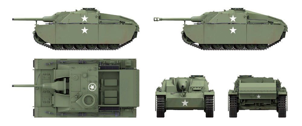 Takom 8007 1:35 Ersatz M7 2 in 1