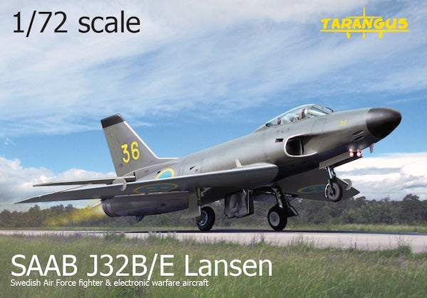 Tarangus 72002 1:72 Saab J-32B/E 'Lansen'