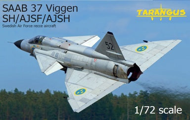 Tarangus 72005 1:72 Saab AJS-37 'Viggen' SH/AJSF/AJSH Swedish Air Force Photo-Reconnaissance