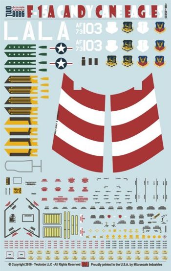 Two Bobs 48220 1:48 F-15A Candy Cane Eagles Pt 1