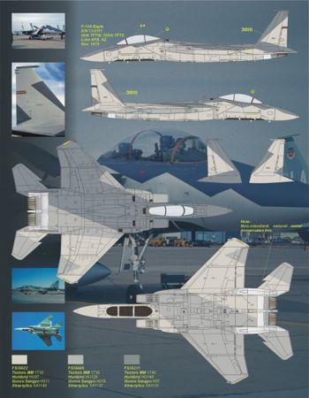 Two Bobs 48221 1:48 McDonnell F-15B Candy Cane Eagles Part 2