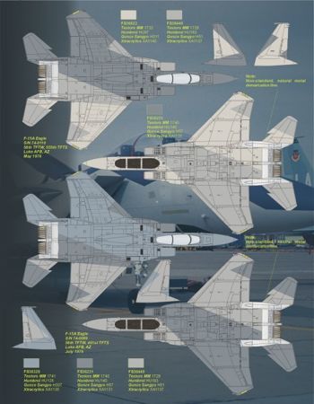 Two Bobs 48221 1:48 McDonnell F-15B Candy Cane Eagles Part 2
