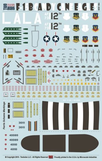 Two Bobs 48221 1:48 McDonnell F-15B Candy Cane Eagles Part 2