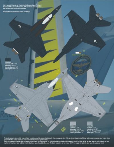 Two Bobs 48228 1:48 McDonnell-Douglas F/A-18C/E Hornets CoNA