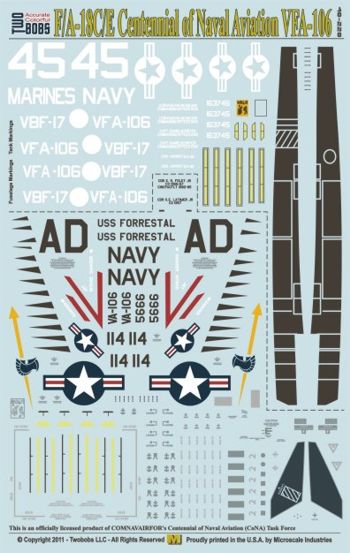 Two Bobs 48228 1:48 McDonnell-Douglas F/A-18C/E Hornets CoNA