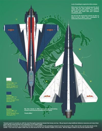 Two Bobs 48234 1:48 Chengdu J-10AY/SY