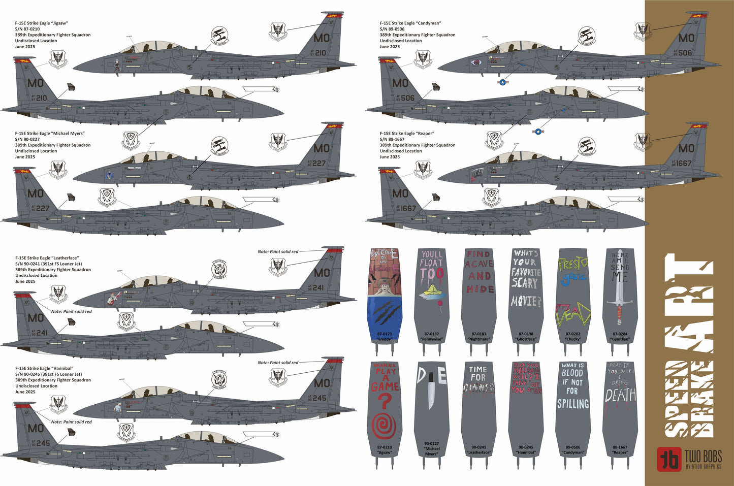 Two Bobs TB48291 1:48 McDonnell F-15E Eagle Boise Butchers