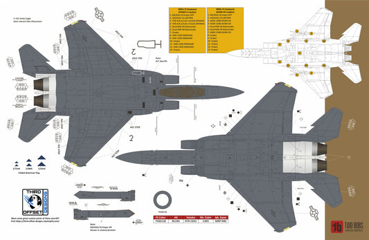 Two Bobs TB48291 1:48 McDonnell F-15E Eagle Boise Butchers