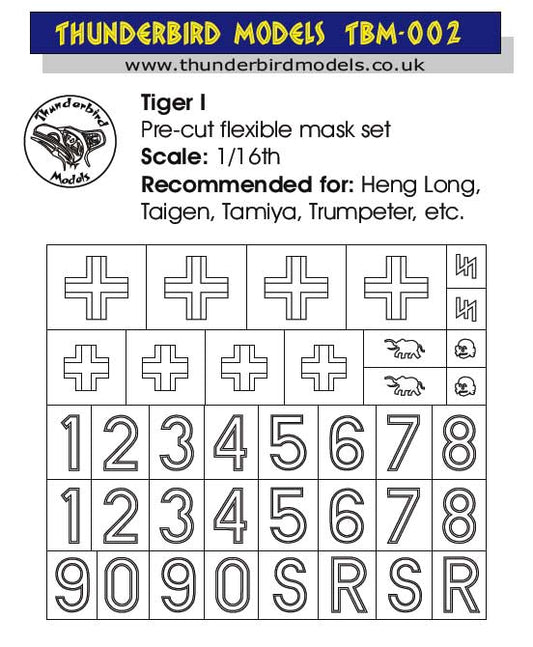 Thunderbird Models TBM-002 1:16 Pz.Kpfw.VI Tiger I