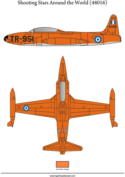 Tigerhead Models 48016 1:48 Shooting Stars Around the World