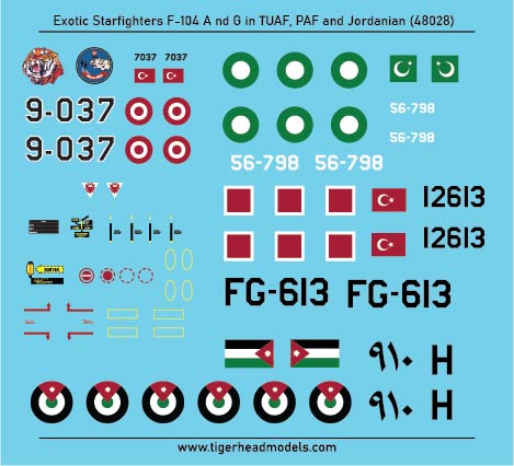 Tigerhead Models THD48028 1:48 Exotic Starfighters