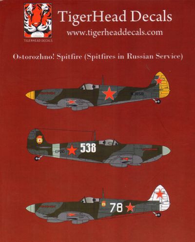 Tigerhead Models D72018 1:72 Supermarine Spitfires in Soviet Service