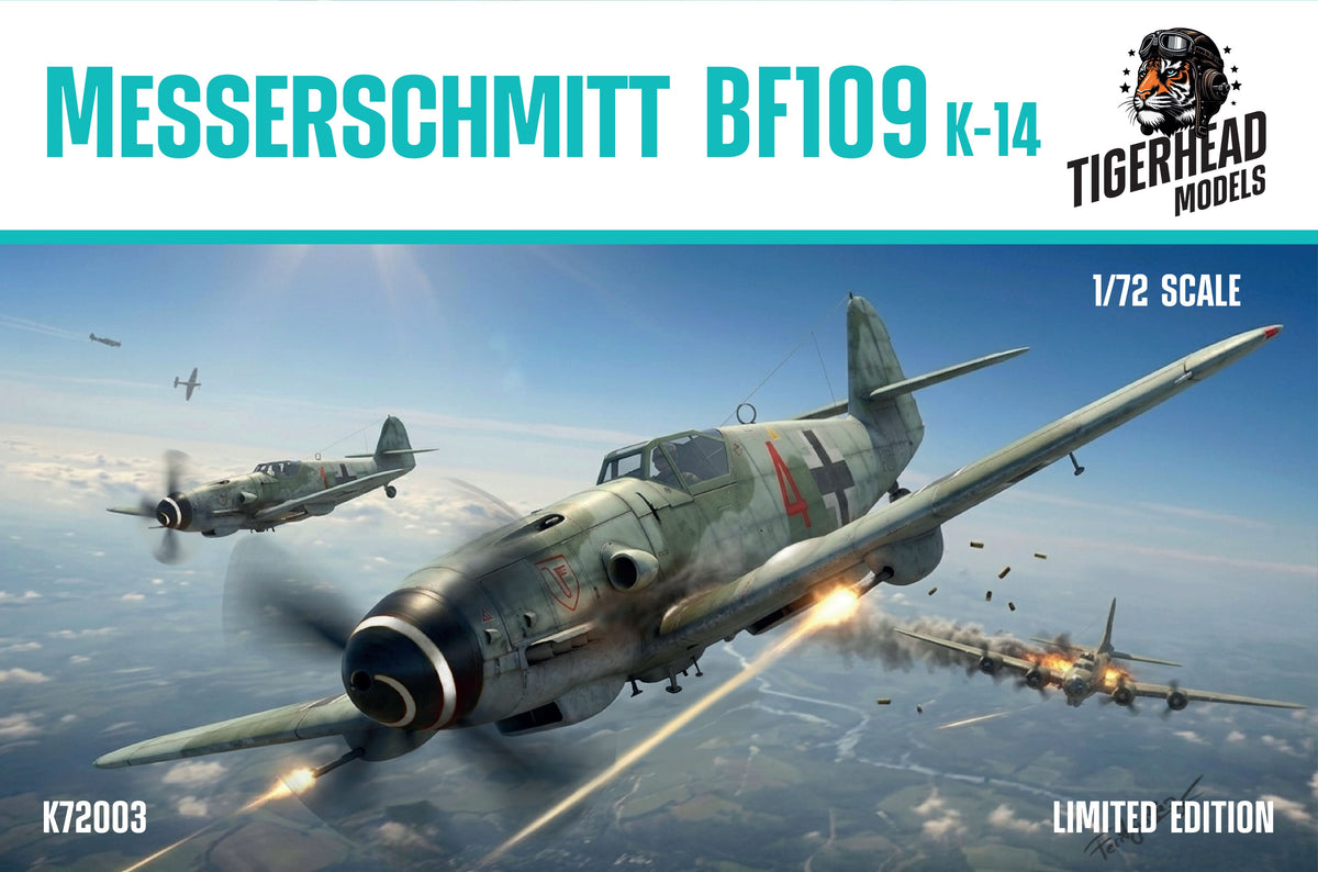 Tigerhead Models K72003 1:72 Messerschmitt Bf-109K-14 Kurfürst II./JG52