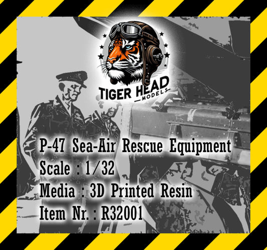 Tigerhead Models R32001 1:32 P-47D Thunderbolt Razorback Sea-Air Rescue Equipment