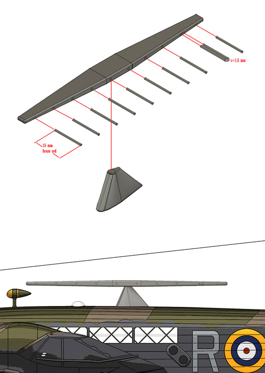 Tigerhead Models R48009 1:48 Vickers Wellington Mk.IC Air Intercept Radar