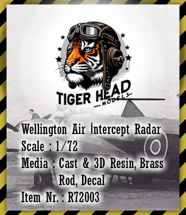 Tigerhead Decals THR72003 1:72 Vickers Wellington Air Intercepter Radar