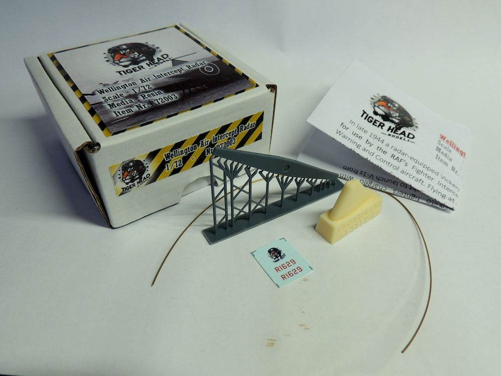 Tigerhead Decals THR72003 1:72 Vickers Wellington Air Intercepter Radar