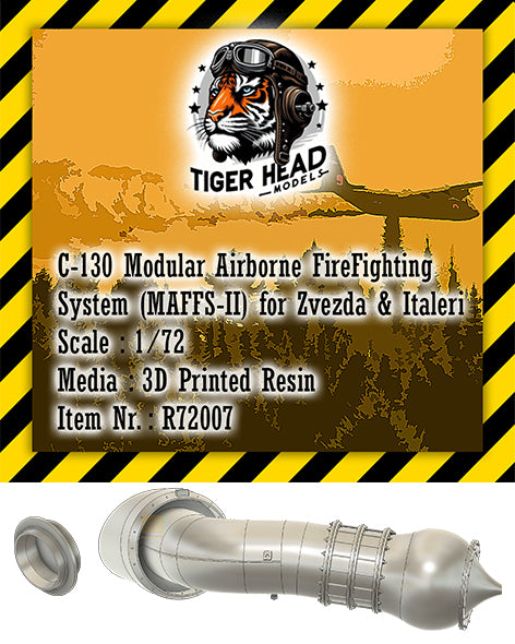 Tigerhead Models R72007 1:72 Lockheed C-130 Modular Airborne FireFighting System (MAFFS)