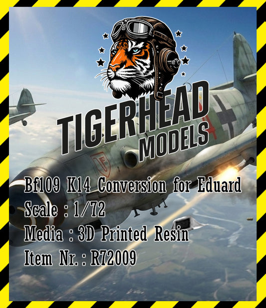 Tigerhead Models R72009 1:72 Messerschmitt Bf-109K-14 Conversion Set