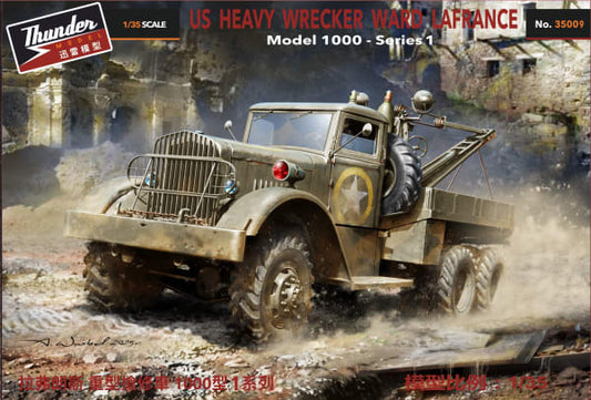 Thunder Models 35009 1:35 US Heavy Wrecker Ward LaFrance Model 1000 – Series 1