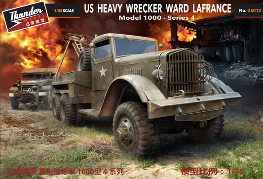Thunder Models 35012 1:35 Ward-LaFrance US Heavy Wrecker model 1000 Series
