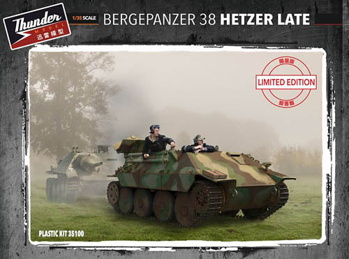 Thunder Models 35100 1:35 Bergepanzer 38 Hetzer Late Limited Edition